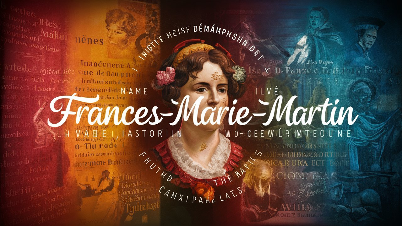 Frances Marie Martin: An In-Depth Exploration of the Name, Identity, and Cultural Significance